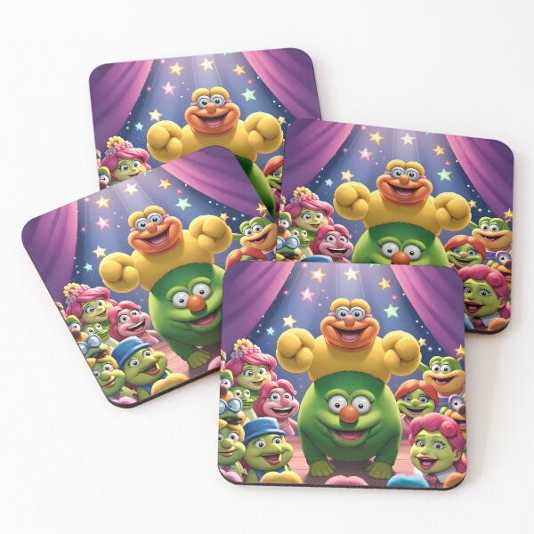 Item preview, Muppets Colorful Childrens Theater Stars Action Animated Art designed and sold by ART ATTACK ZONE.