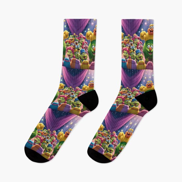 Item preview, Muppets Colorful Childrens Theater Stars Action Animated Art designed and sold by ART ATTACK ZONE.
