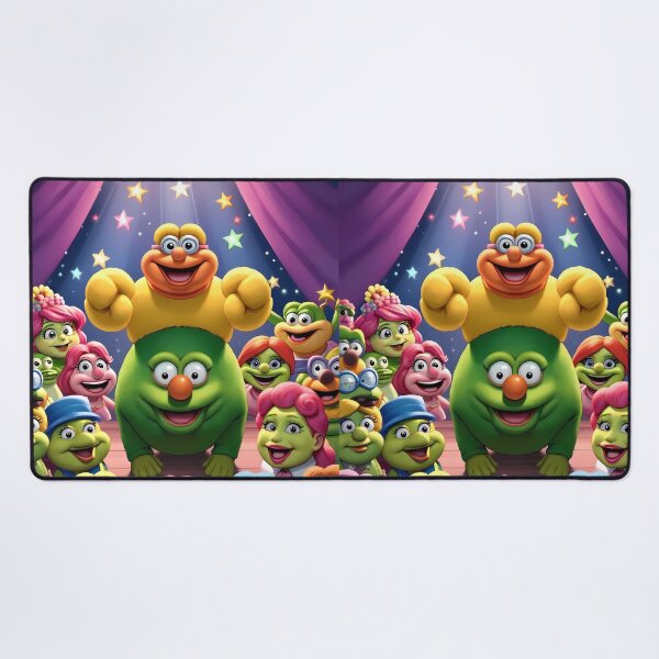 Item preview, Muppets Colorful Childrens Theater Stars Action Animated Art designed and sold by ART ATTACK ZONE.