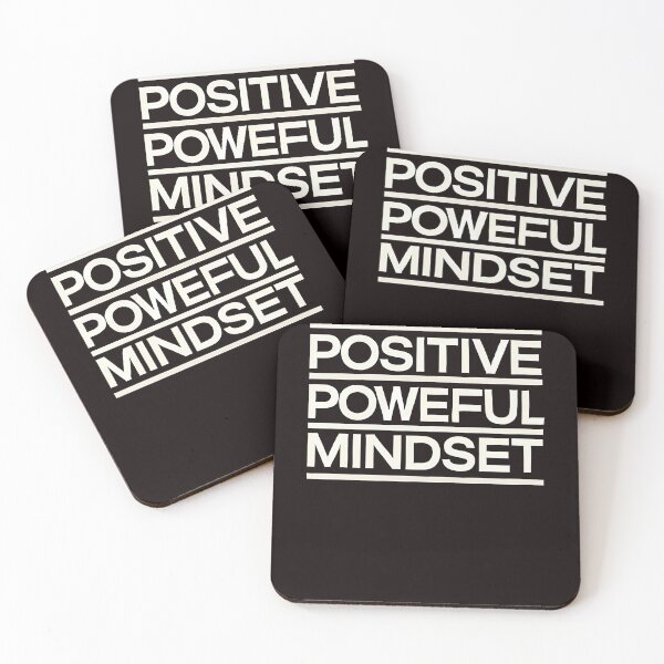 Item preview, Motivational Saying, Powerful Mindset designed and sold by Logiamerch.