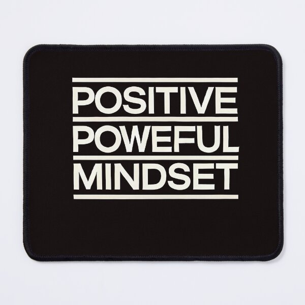 Item preview, Motivational Saying, Powerful Mindset designed and sold by Logiamerch.