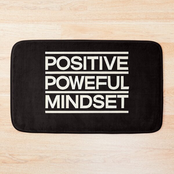 Item preview, Motivational Saying, Powerful Mindset designed and sold by Logiamerch.