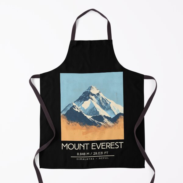 Item preview, A Vintage Illustration of Mount Everest - Nepal designed and sold by GoodOldVintage.