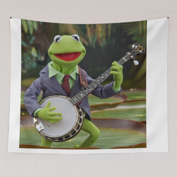Artikelvorschau, Cuit Kermit Rainbow Connection: Eine Reise durch die Muppet-Welt" entworfen und verkauft von Obinne.