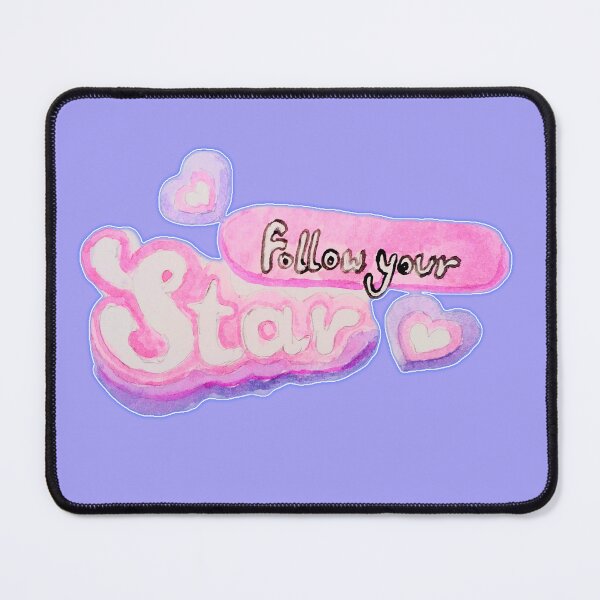 Item preview, Follow your star positive affirmation quote typography design. designed and sold by happiartworks .