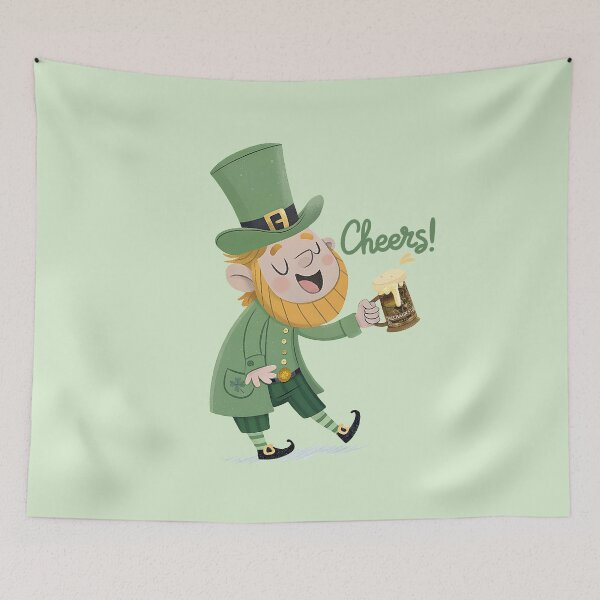 Item preview, Lucky Charms and Cheers! designed and sold by NickTaroDesign.
