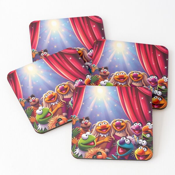 Item preview, Muppets Art Whimsical Puppet Theatre Show for Children designed and sold by ART ATTACK ZONE.