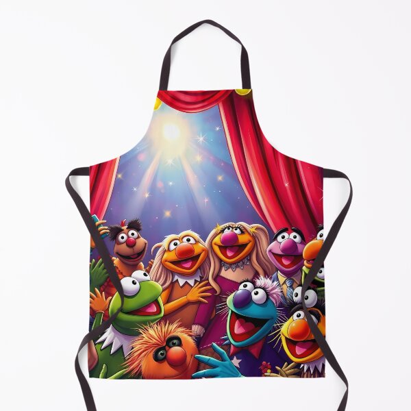 Item preview, Muppets Art Whimsical Puppet Theatre Show for Children designed and sold by ART ATTACK ZONE.