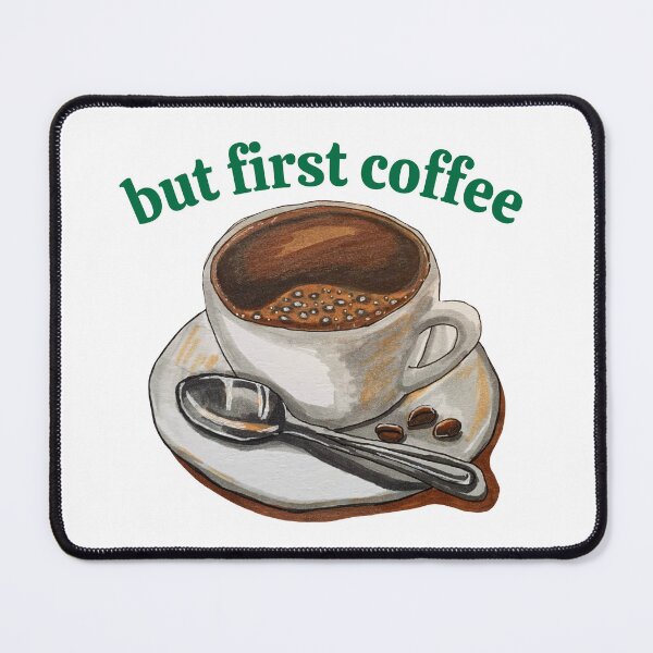 Item preview, But first coffee designed and sold by redozgdesign.