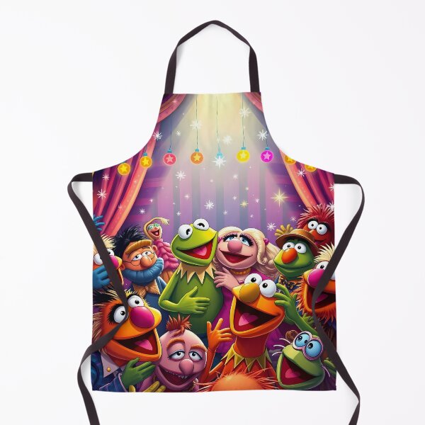 Item preview, Muppets Art Whimsical Puppet Theatre Show Colors Children designed and sold by ART ATTACK ZONE.