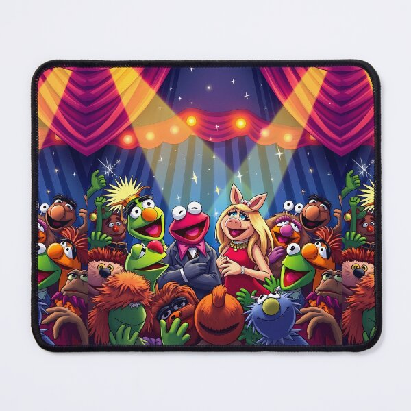 Item preview, Muppets Art Whimsical Puppet Circus Show for Children designed and sold by ART ATTACK ZONE.