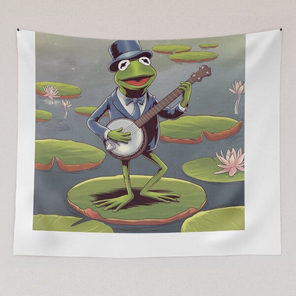 Artikelvorschau, Kermit Rainbow Connection: Eine Reise durch die Muppet-Welt" entworfen und verkauft von Obinne.