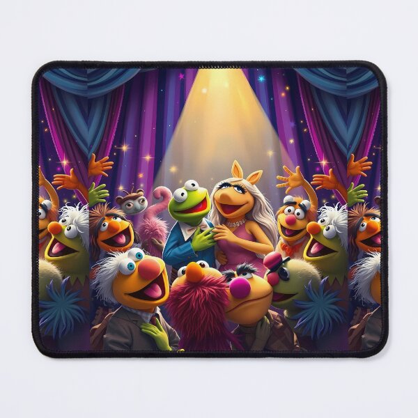 Item preview, Muppets Art Whimsical Colorful Theatre Show for Children designed and sold by ART ATTACK ZONE.