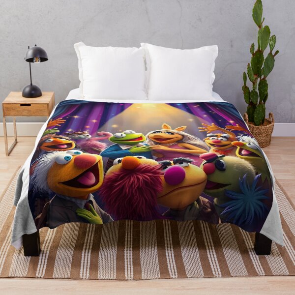 Item preview, Muppets Art Whimsical Colorful Theatre Show for Children designed and sold by ART ATTACK ZONE.