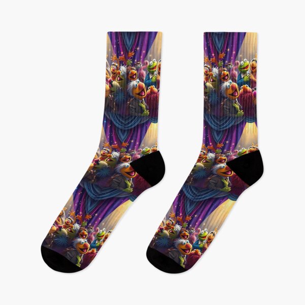 Item preview, Muppets Art Whimsical Colorful Theatre Show for Children designed and sold by ART ATTACK ZONE.