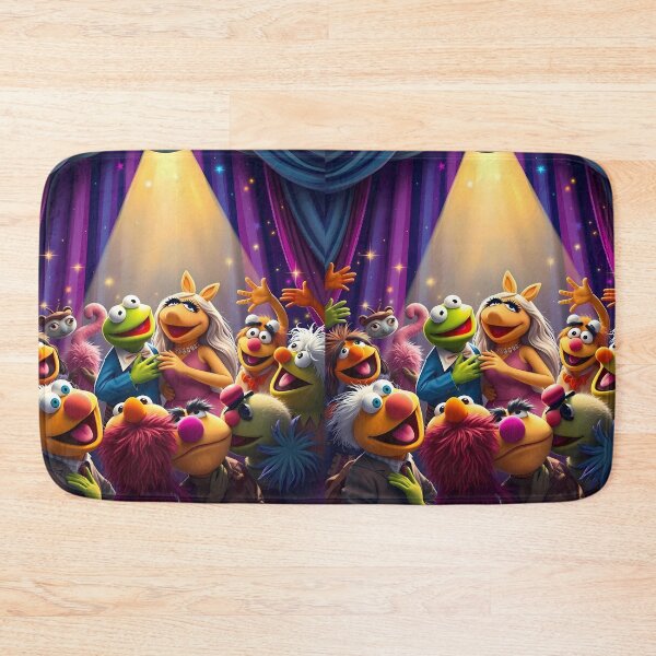 Item preview, Muppets Art Whimsical Colorful Theatre Show for Children designed and sold by ART ATTACK ZONE.