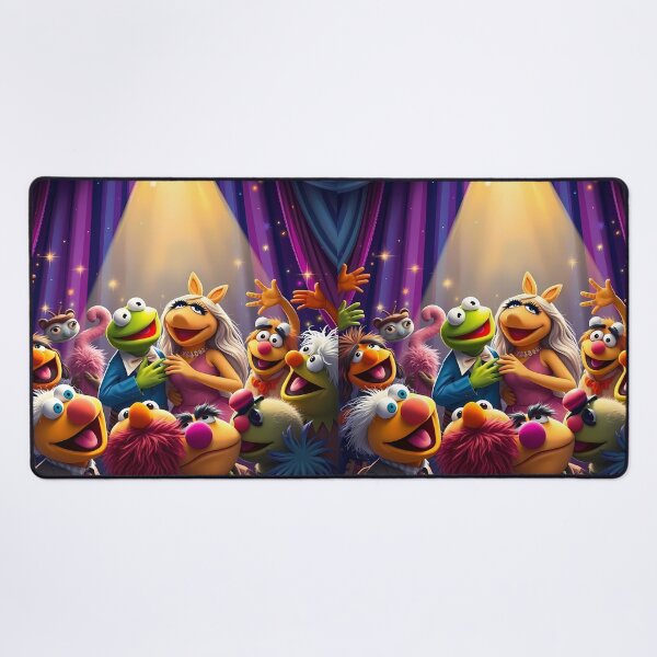 Item preview, Muppets Art Whimsical Colorful Theatre Show for Children designed and sold by ART ATTACK ZONE.