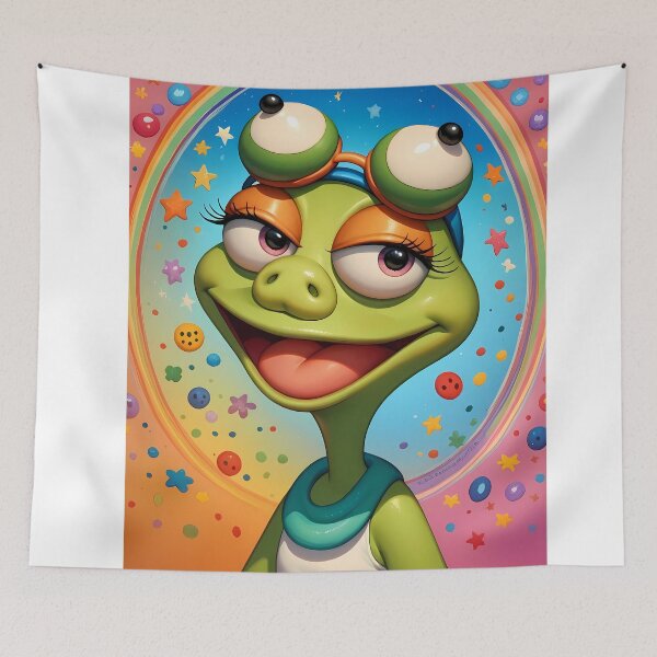 Item preview, Muppets Family Whimsical Puppet Theatre Show Art designed and sold by ART ATTACK ZONE.