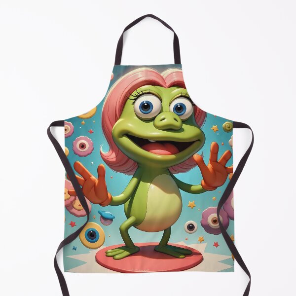 Item preview, Muppets Art Whimsical Puppet Theatre Show Design Illustration designed and sold by ART ATTACK ZONE.