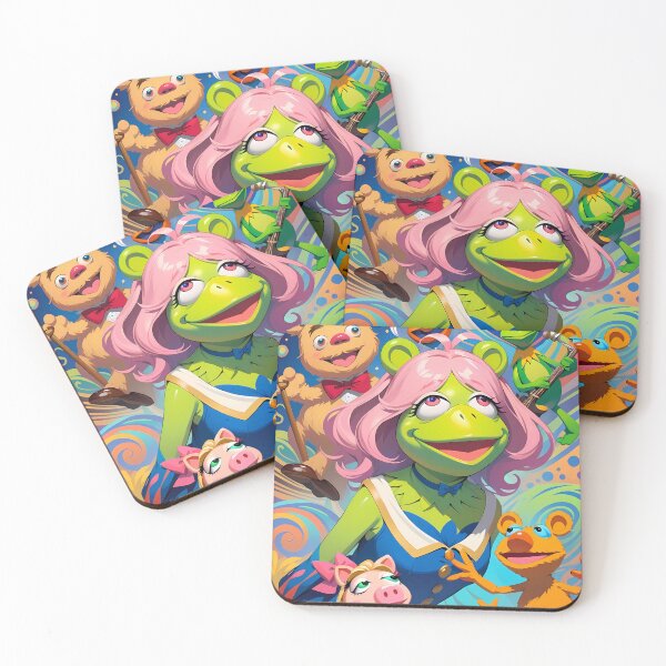 Item preview, Muppets Art Whimsical Puppet Theatre Show Magic Fantasy designed and sold by ART ATTACK ZONE.