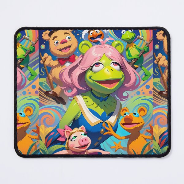 Item preview, Muppets Art Whimsical Puppet Theatre Show Magic Fantasy designed and sold by ART ATTACK ZONE.