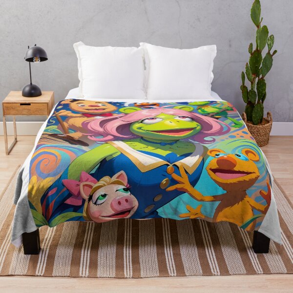 Item preview, Muppets Art Whimsical Puppet Theatre Show Magic Fantasy designed and sold by ART ATTACK ZONE.