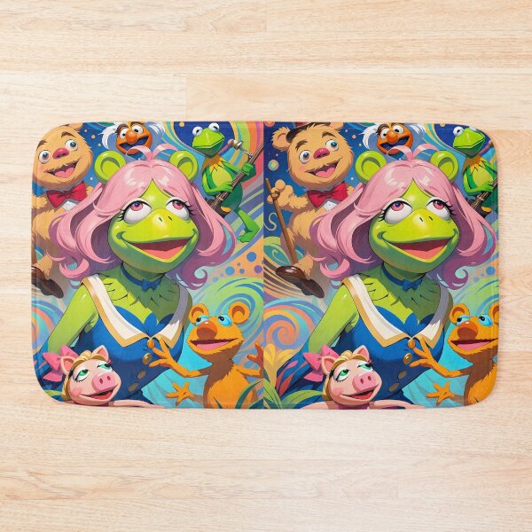 Item preview, Muppets Art Whimsical Puppet Theatre Show Magic Fantasy designed and sold by ART ATTACK ZONE.