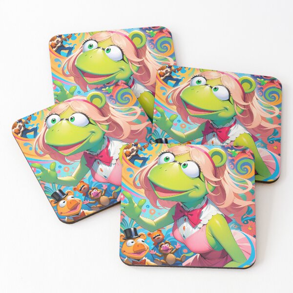 Item preview, Muppets Art Whimsical Puppet Theatre Show Comic Anime designed and sold by ART ATTACK ZONE.