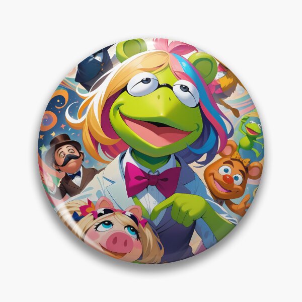 Item preview, Muppets Art Whimsical Puppet Theatre Show Digital Print designed and sold by ART ATTACK ZONE.