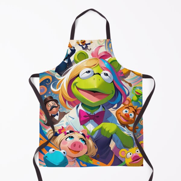 Item preview, Muppets Art Whimsical Puppet Theatre Show Digital Print designed and sold by ART ATTACK ZONE.