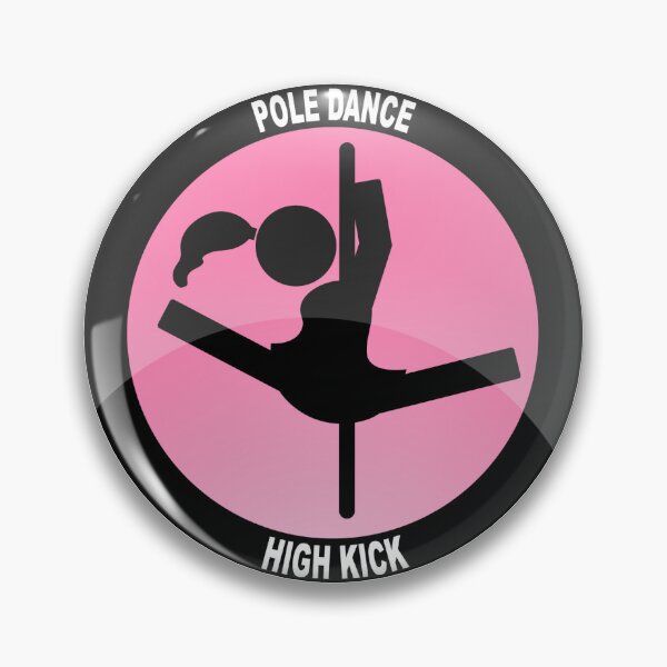 Item preview, Lady Pole Dance Sticker High Kick designed and sold by mc-webdesign.