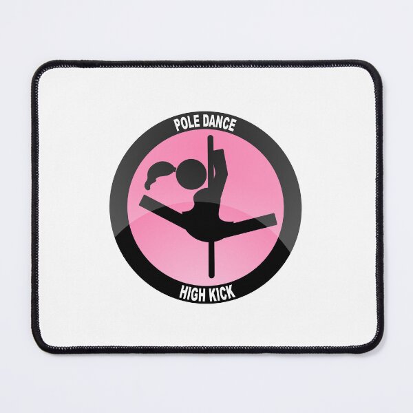 Item preview, Lady Pole Dance Sticker High Kick designed and sold by mc-webdesign.