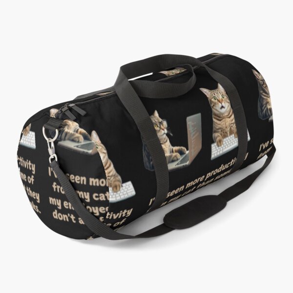 Item preview, I've seen more productivity from my cat than some of my employees. At least they don't ask for coffee breaks._Black designed and sold by oceanisea.