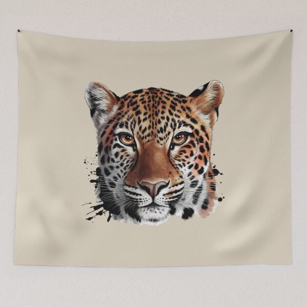 Item preview, leopard head  designed and sold by jkrphoto.