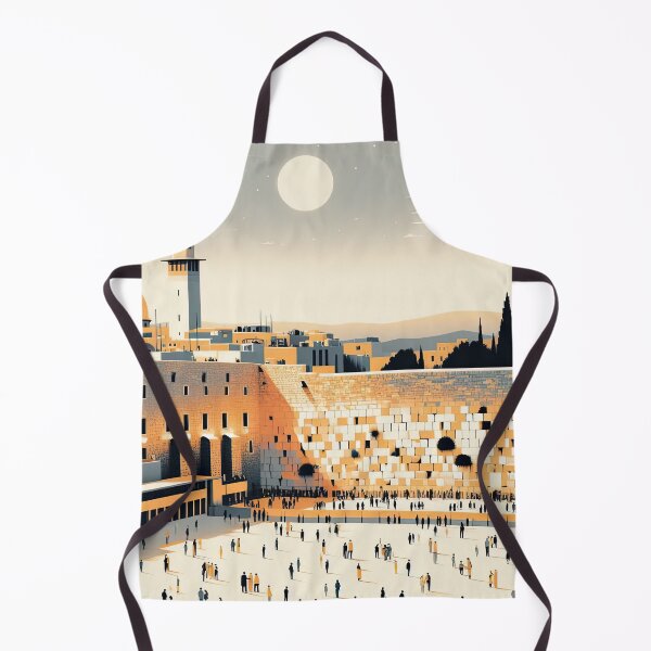 Item preview, Western Wall (Wailing Wall) Minimalism Art Style designed and sold by artofuniverse.
