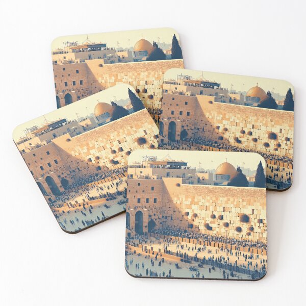 Item preview, Western Wall (Wailing Wall) Minimalism Art Style designed and sold by artofuniverse.