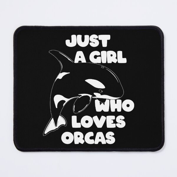 Item preview, Orca Just a girl who loves orcas designed and sold by NicGrayGraphic.
