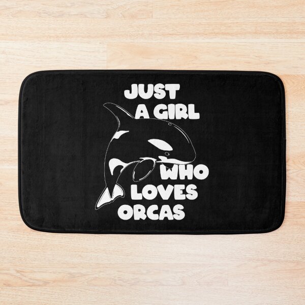 Item preview, Orca Just a girl who loves orcas designed and sold by NicGrayGraphic.