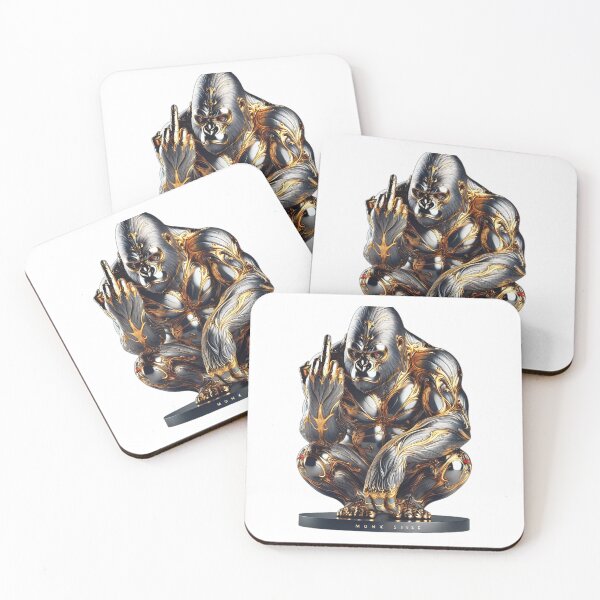 Item preview, Gorilla stylish gold silver super, colorful designed and sold by Dan9010.
