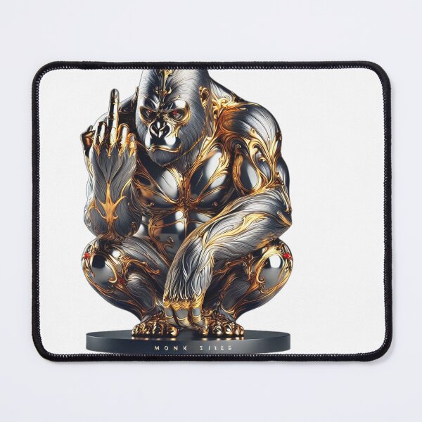 Item preview, Gorilla stylish gold silver super, colorful designed and sold by Dan9010.