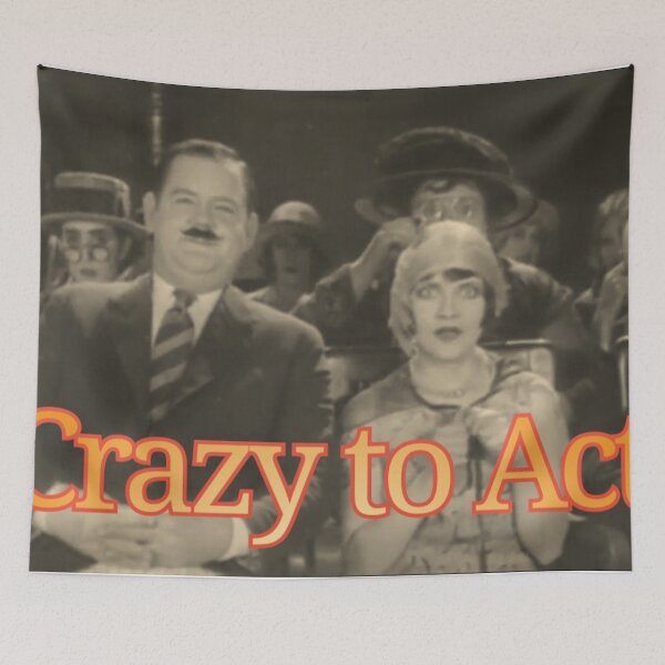 Item preview, Crazy to Act designed and sold by BortaYarrow.