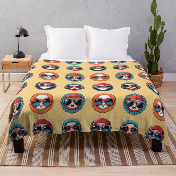 Item preview, Winter Fashion Fluffy Fur | Sticker Pattern | Retro Collection designed and sold by monkeybusiness.pt.
