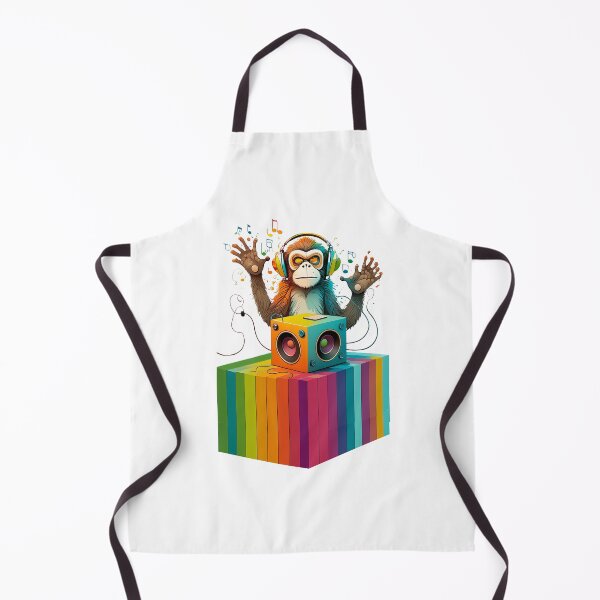Item preview, Crazy Monkey Lisening to Music Coloring as Firefly designed and sold by VenusArt06.