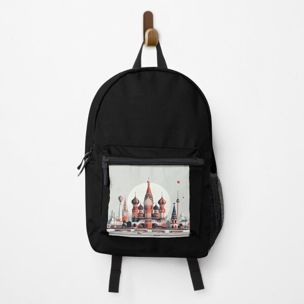 Item preview, Saint Basil’s Cathedral Minimalism Art Style designed and sold by artofuniverse.