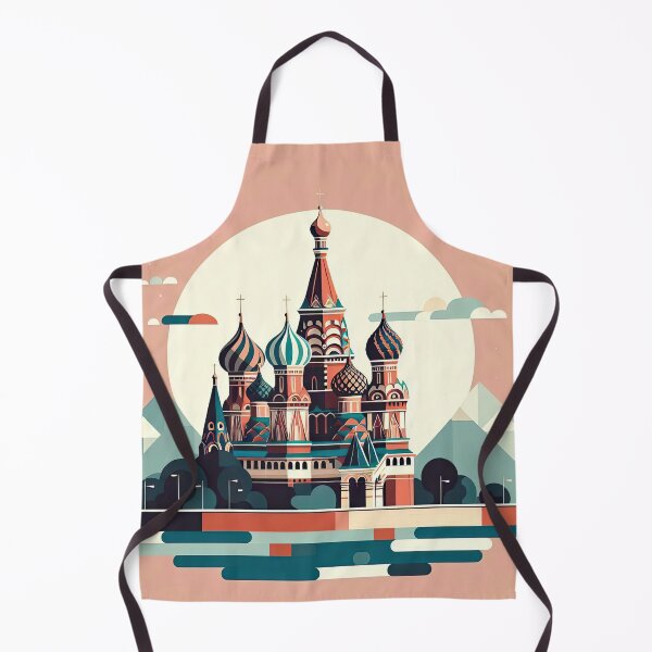 Item preview, Saint Basil’s Cathedral Minimalism Art Style designed and sold by artofuniverse.