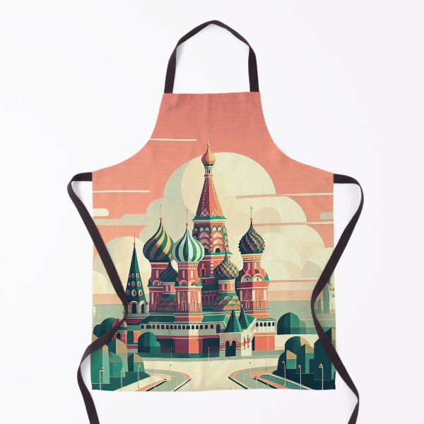 Item preview, Saint Basil’s Cathedral Minimalism Art Style designed and sold by artofuniverse.