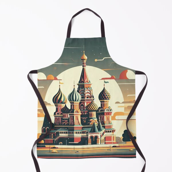 Item preview, Saint Basil’s Cathedral Minimalism Art Style designed and sold by artofuniverse.