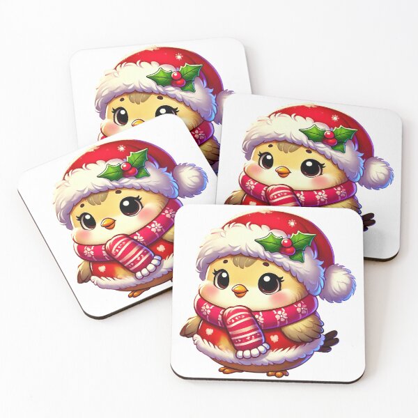 Item preview, Adorable Christmas Bird in Festive Outfit designed and sold by Chokhdi289shop.