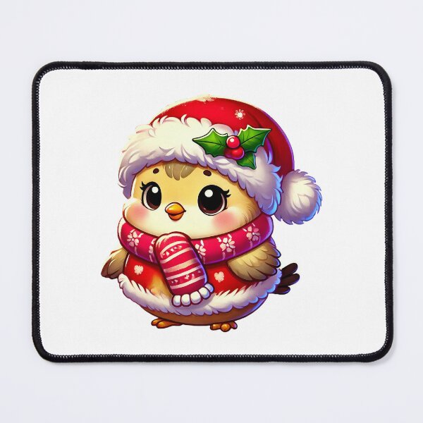 Item preview, Adorable Christmas Bird in Festive Outfit designed and sold by Chokhdi289shop.