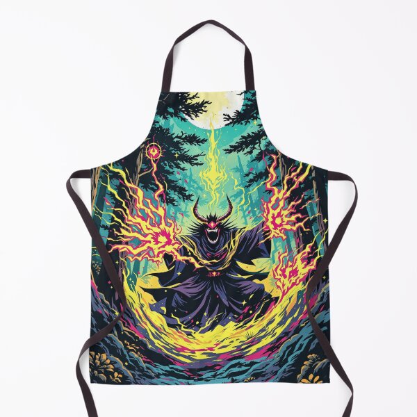 Item preview, Demonic Figure Summons Energy in Forest designed and sold by artwaves.